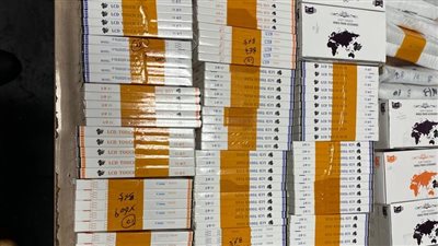 جمارك مطار القاهرة الدولي تضبط محاولة تهريب مستلزمات خاصة بالتليفون المحمول