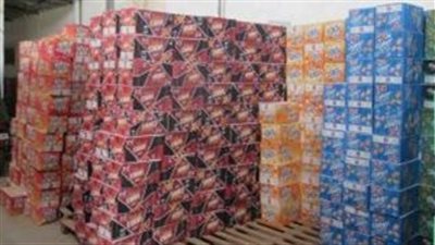 151 ألف عبوة مجهولة المصدر.. الشرطة المتخصصة تشن حملة لضبط المخالفين بالغربية