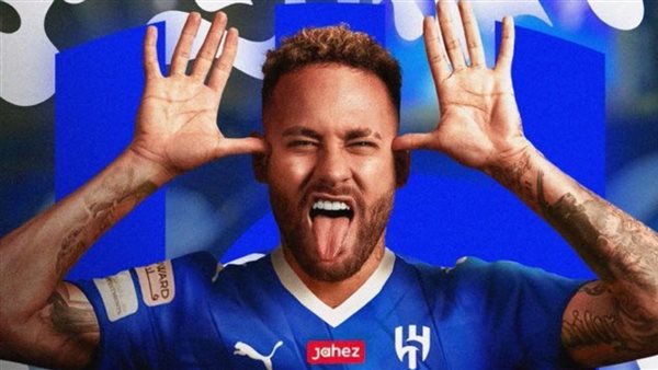 نيمار بقميص الهلال