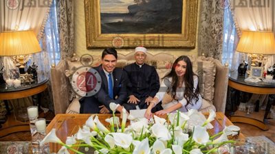 أول تعليق من والدة ياسمين صبري على عقد قرانها من أبو هشيمة (صورة)