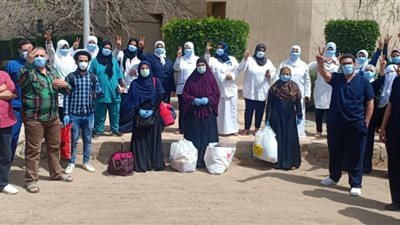 “صحة الغربية”: شفاء 6 مصابين بكورونا وخروجهما من مستشفى المدينة الجامعية (صور)