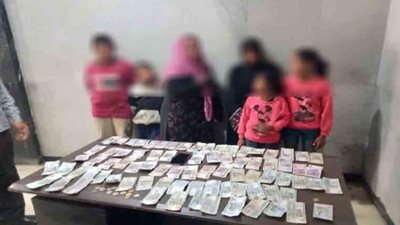 ضبط سيدتين بتهمة استغلال الأطفال في أعمال التسول بمحيط جامعة القاهرة