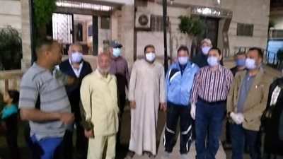 رئيس بيلا بكفر الشيخ يستقبل أول حالة تعافي من المدينة