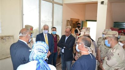 بَدء العمل بمستشفى العزل في سموحة.. واستقبال 22 مصابًا بفيروس كورونا