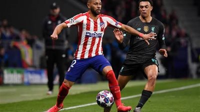 إصابة لاعب أتلتيكو مدريد بفيروس كورونا