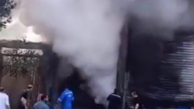 السيطرة على حريق التهم أشجار نخيل فى سوهاج