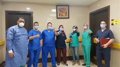 بينهم طفلين.. نقل 10 حالات مصابة بفيروس كورونا من مستشفي بلطيم إلي نزل النقاهة بدمياط (تفاصيل)