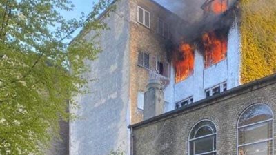 لماذا لم تُعلق الحكومة الدنماركية على الاعتداء الإرهابي بحرق وهدم المركز الإسلامي بكوبنهاجن؟ (صور)