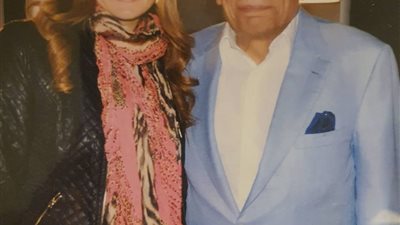 بشرى تحتفل بعيد ميلاد الزعيم عادل إمام: “يا فخر الفن المصرى” (صور)