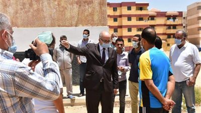 مغادرة الفوج الأول للعائدين من الخارج المدينة الجامعية بالسادات بعد تقليص العزل لـ7 أيام