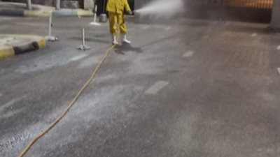 بعد 14 يوم من العزل.. رفع الحجر الصحي عن شارع سيدي حبيب بمدينة المنيا