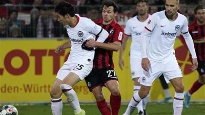 آينتراخت فرانكفورت في مواجهة صعبة أمام فرايبورج بالدوري الألماني