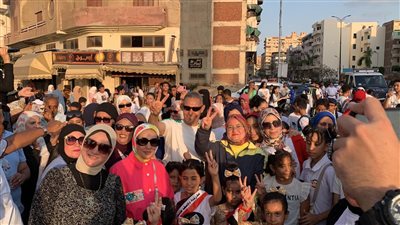 في ذكرى افتتاح قناة السويس الجديدة.. مديرية تعليم بورسعيد تُنظم ماراثون للدراجات والاسكيت | صور