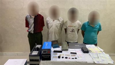 ختم النسر يسقط تشكيلا عصابيا تخصص في تزوير المستندات والتوكيلات 