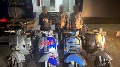 القبض على تشكيل عصابي تخصص في سرقة الدرجات النارية بالقاهرة 