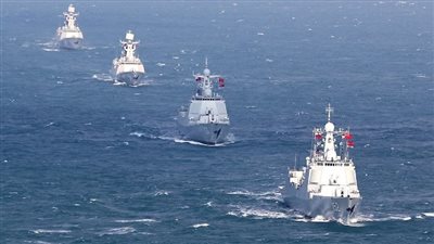 الصين وروسيا تجريان تدريبات بحرية مشتركة في المحيط الهادي 