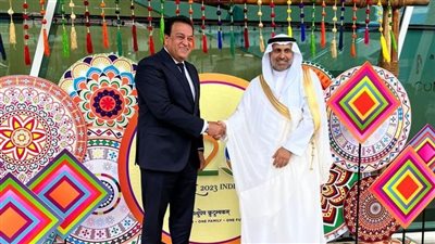 وزير الصحة يبحث مع نظيره السعودي تطورات التعاون المشترك