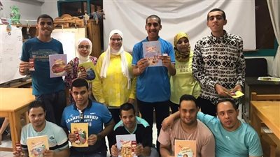 ورشة تلوين لذوي القدرات والهمم بمركز شباب العاشر من رمضان ببورسعيد| صور 