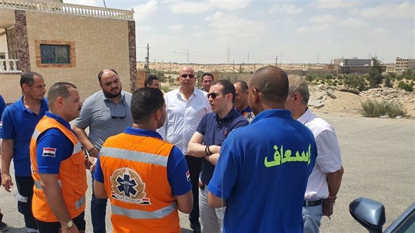 جولة رئيس هيئة الإسعاف