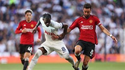 مانشستر يونايتد يسقط بثنائية أمام توتنهام في الدوري الإنجليزي
