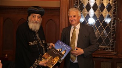 البابا تواضروس الثاني يزور البرلمان المجري