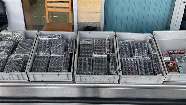 التحفظ على كمية من