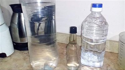 التحفظ على 8 آلاف زجاجة خل مغشوش قبل طرحها بالأسواق في بورسعيد