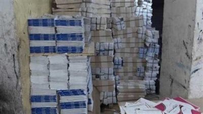 المصنفات تضبط 40 ألف نسخة ملازم تعليمية دون ترخيص بالجيزة 