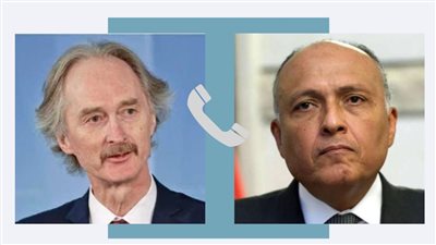 وزير الخارجية يتلقى اتصالا هاتفيا من المبعوث الأممي لسوريا