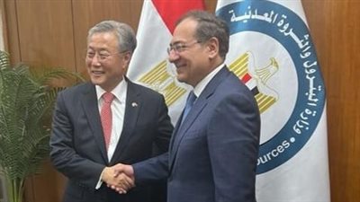 بحث تطوير العلاقات بين مصر وكوريا الجنوبية في مجالات البترول والغاز والطاقة الخضراء