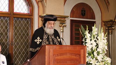 البابا تواضروس: نؤيد موقف الرئيس السيسي تجاه القضية الفلسطينية.. وتهجير الفلسطينيين إلى سيناء مرفوض