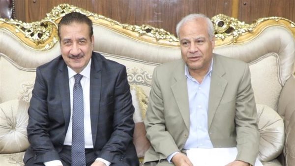 محافظ المنوفية ووكيل