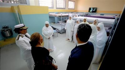 مكتبة وقاعة رسم.. وفد القومي للإنسان يزور مركز إصلاح وتأهيل العاشر من رمضان بالشرقية|صور 