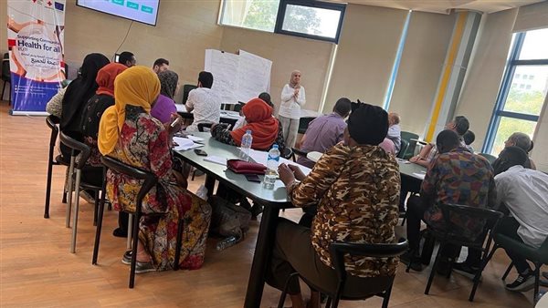 تدريب الهلال الأحمر