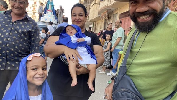 احتفالات اقباط الأقصر