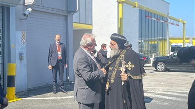 البابا تواضروس الثاني يغادر المجر عائدًا إلى مصر