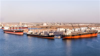 تداول 812 حاوية مكافئة في ميناء دمياط اليوم الاثنين 16 أكتوبر 2023 