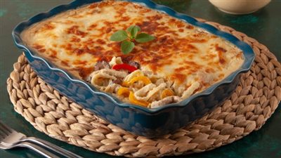 خطوات تحضير المكرونة بالفراخ؟.. خطوات عمل البشاميل مع الفراخ