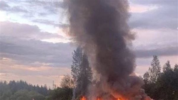 تحطم طائرة قائد فاجنر