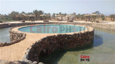 محافظ جنوب سيناء يفتتح حمام موسى.. التذكرة بـ10 جنيهات للفرد و20 جنيهًا للعائلة |صور