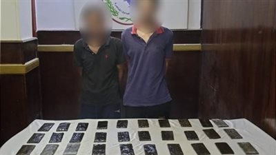 القبض على شخصين بحوزتهما أكثر من 3 كجم حشيش في المرج