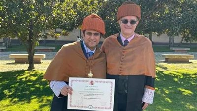 أول تعليق من المصري بإسبانيا الحاصل على جائزة ضمن أفضل 48 شخصًا عالميًا: المنافسة قوية وكانت حلم |خاص