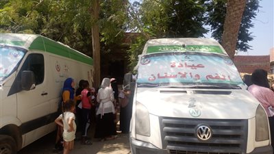 انطلاق قافلة طبية مجانية بقرية المشرك قبلي بمركز يوسف الصديق بالفيوم