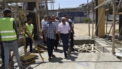 إنشاء مسجد جديد بمنطقة سوق البالة بشارع النصر في بورسعيد | صور 