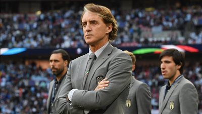 مانشيني ينفي تعليقه على إقالته من تدريب منتخب السعودية