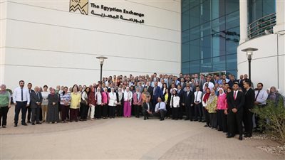 رئيس البورصة الجديد يتسلم مهام عمله ويلتقي الموظفين ويوجه الشكر للرئيس السابق