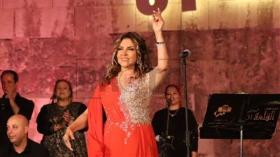 10 صور من حفل نادية مصطفى في مهرجان القلعة