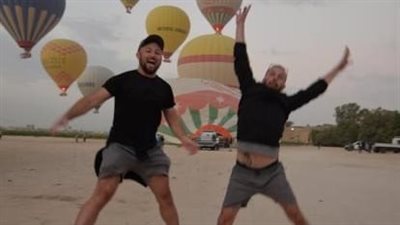 عودة البالون الطائر.. 850 سائحًا بسماء الأقصر على متن 35 رحلة