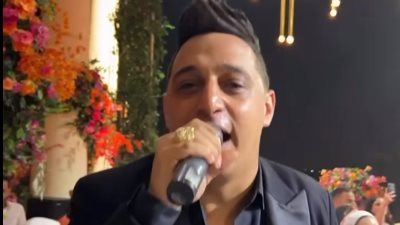 بعد إيقاف كزبرة بسببها.. رضا البحراوي يغني عليا الطلاق كله بيكدب 