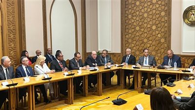 وزير الخارجية يلتقي السفراء المنقولين للعمل كرؤساء لبعثات مصر في الخارج